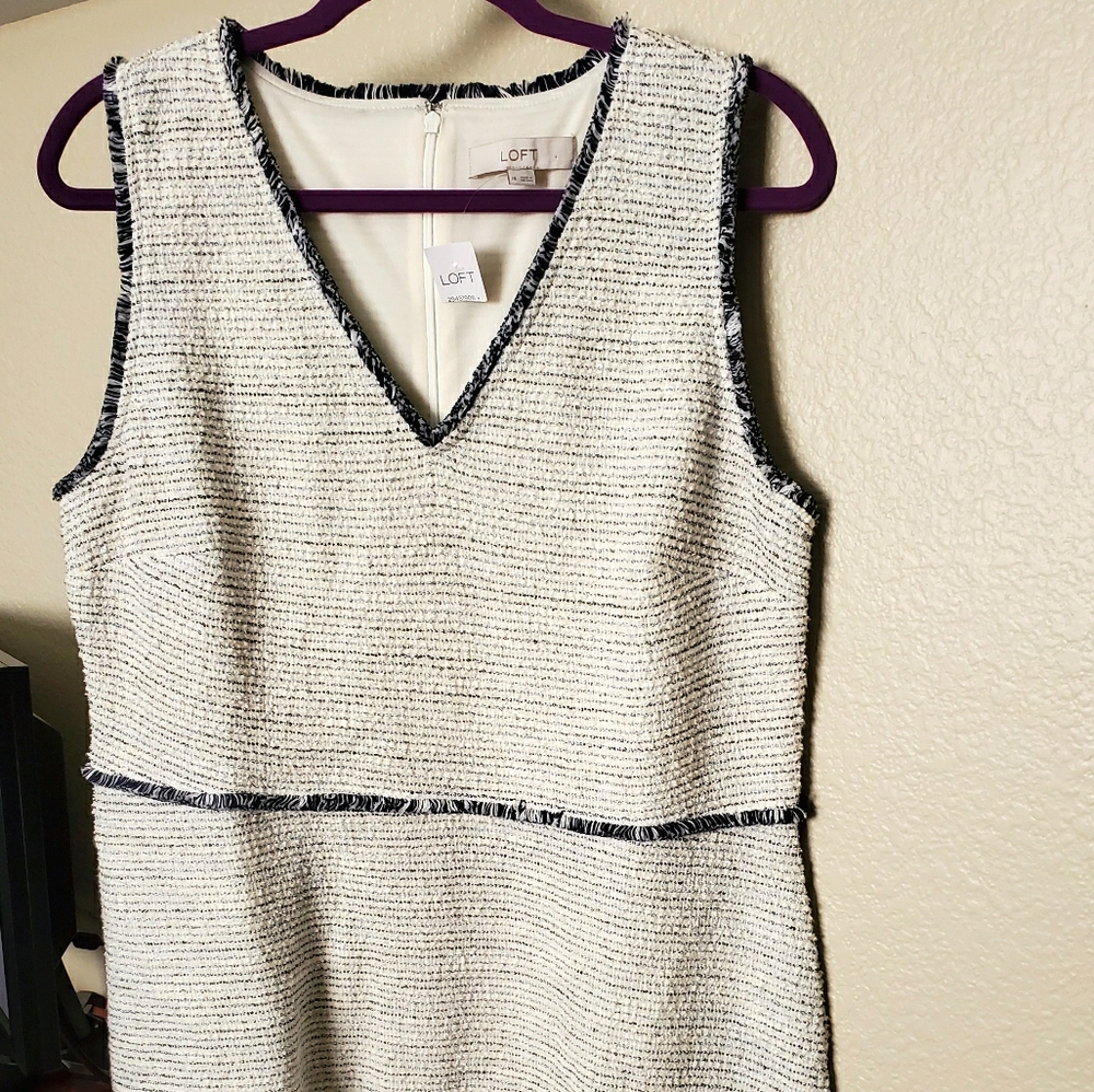 Loft Tweed dress